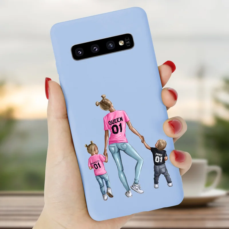 LSMM6 Супер или «I Love Mama» для телефона Funda для samsung A70 A50 A40 A30 A20 A10 A7 A6 плюс A8 A5 чехол карамельный Мягкий силиконовый чехол - Цвет: LSMM6