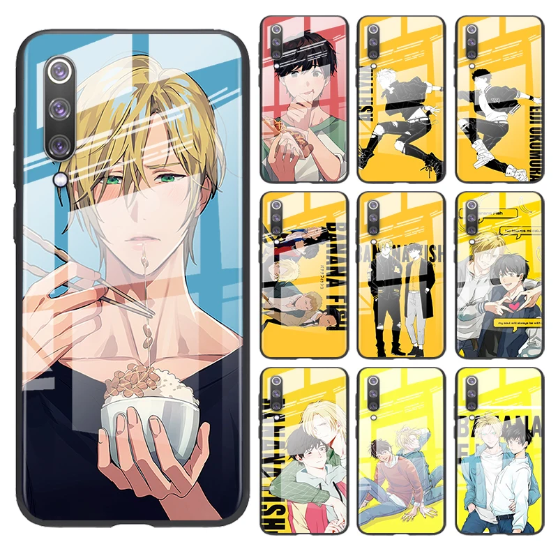 

Tempered Glass Cover Banana Fish Anime For Xiaomi Mi 11 11i 10T CC9E 9T Note 10 Ultra Pro Lite 5G Phone Case Shell