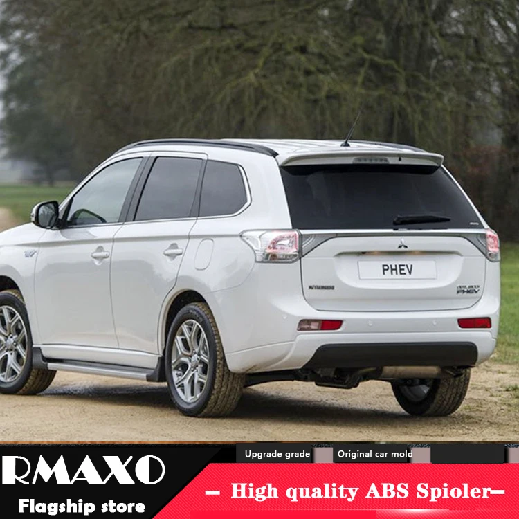 Спойлер для Mitsubishi outlander 2014 2018 высококачественный спойлер из АБС пластика заднего
