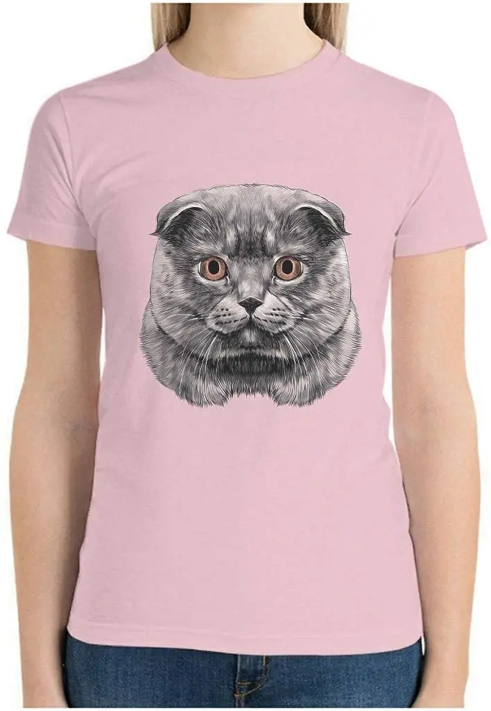 

Women Cotton T Shirt Cute Animal Printing Short-Sleeve Round Neck Chic Tees New Harajuku T Shirts Summer 2020 Breathable Tshirt