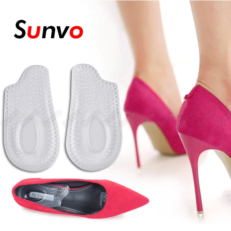 

Silicone Gel Heel Support Protector Pads for Women Men Foot Massager Care Shoe Insert Back Heel Cushion Pad Shoe Accessories