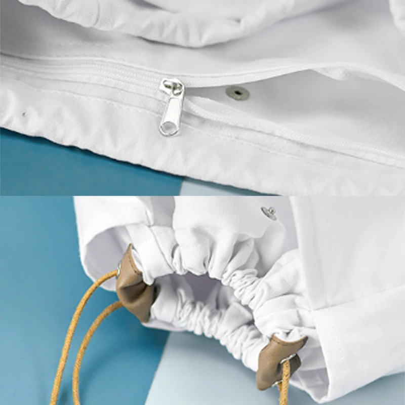 

New Simple Cosmetic Bag Drawstring Lazy Cosmetic Storage Bag Travel Portable Canvas Toilet Bag