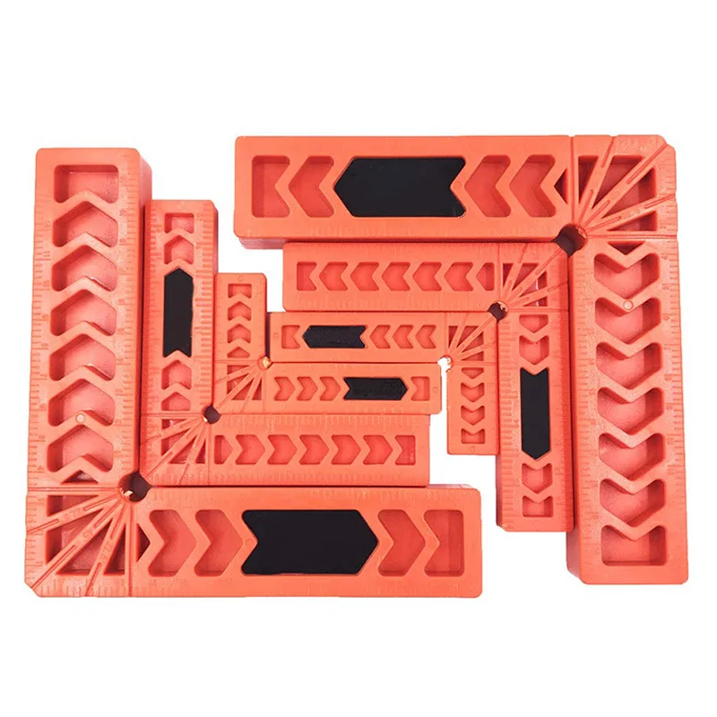 Позиционирование квадратов 90 градусов зажимной квадрат для деревообработки