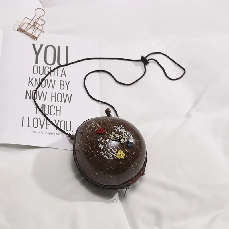 Новая женская сумка в Корейском стиле маленькая круглая ретро одна на плечо