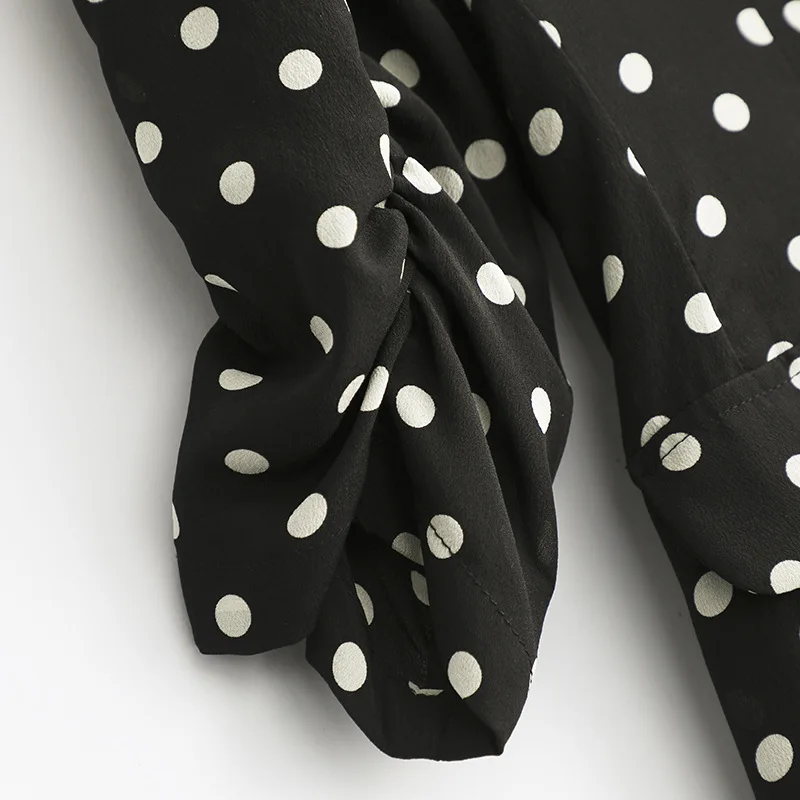 

High Quality 100% Silk Blazer Women Vintage Star Notched Three-quarter Sleeves Single Button Waist Work Clothing New Fashion