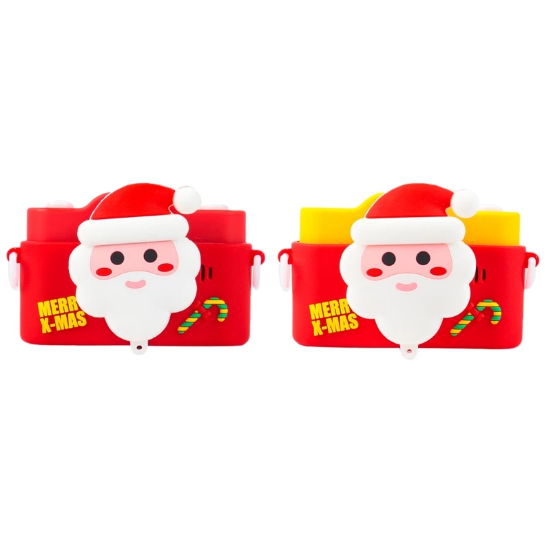 

MP3 Music Digital Camera Santa Digital Camera Child Camera Gift Camera Mini Camera Suitable for Children Aged 3-8