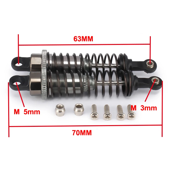 алюминиевый амортизатор 2 шт