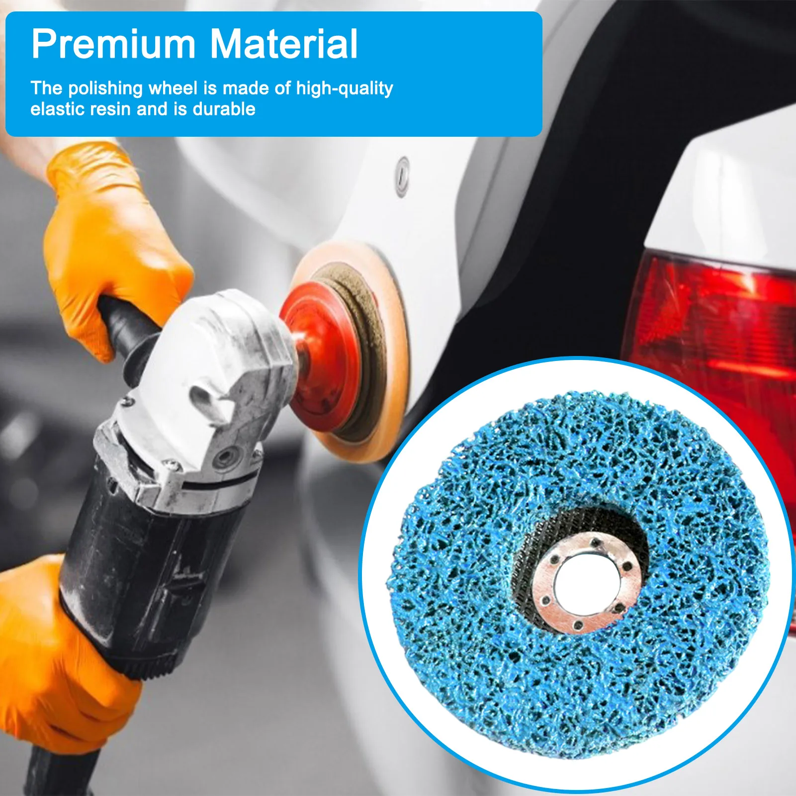 

100mm/115mm Poly Strip Disc Abrasive Wheel Paint Rust Clean Remover Grinding Wheels For Motorcycles Durable Angle Outgoing