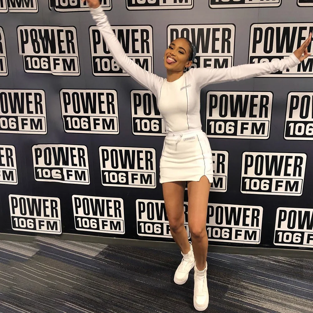 Женский комплект 2 шт. Светоотражающие полосатые Лоскутные Топы и мини юбки с