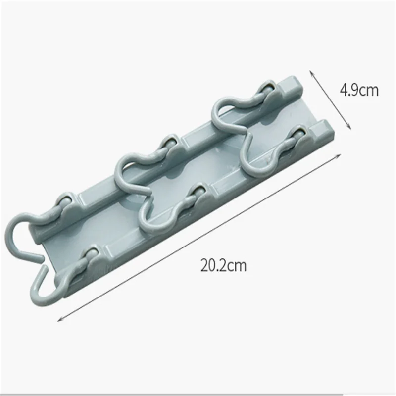 

Kitchen Supplies Tool Accessories Decoration Kitchen Cabinets Storage Racks 6 Hanging Gadgets Strong Hooks