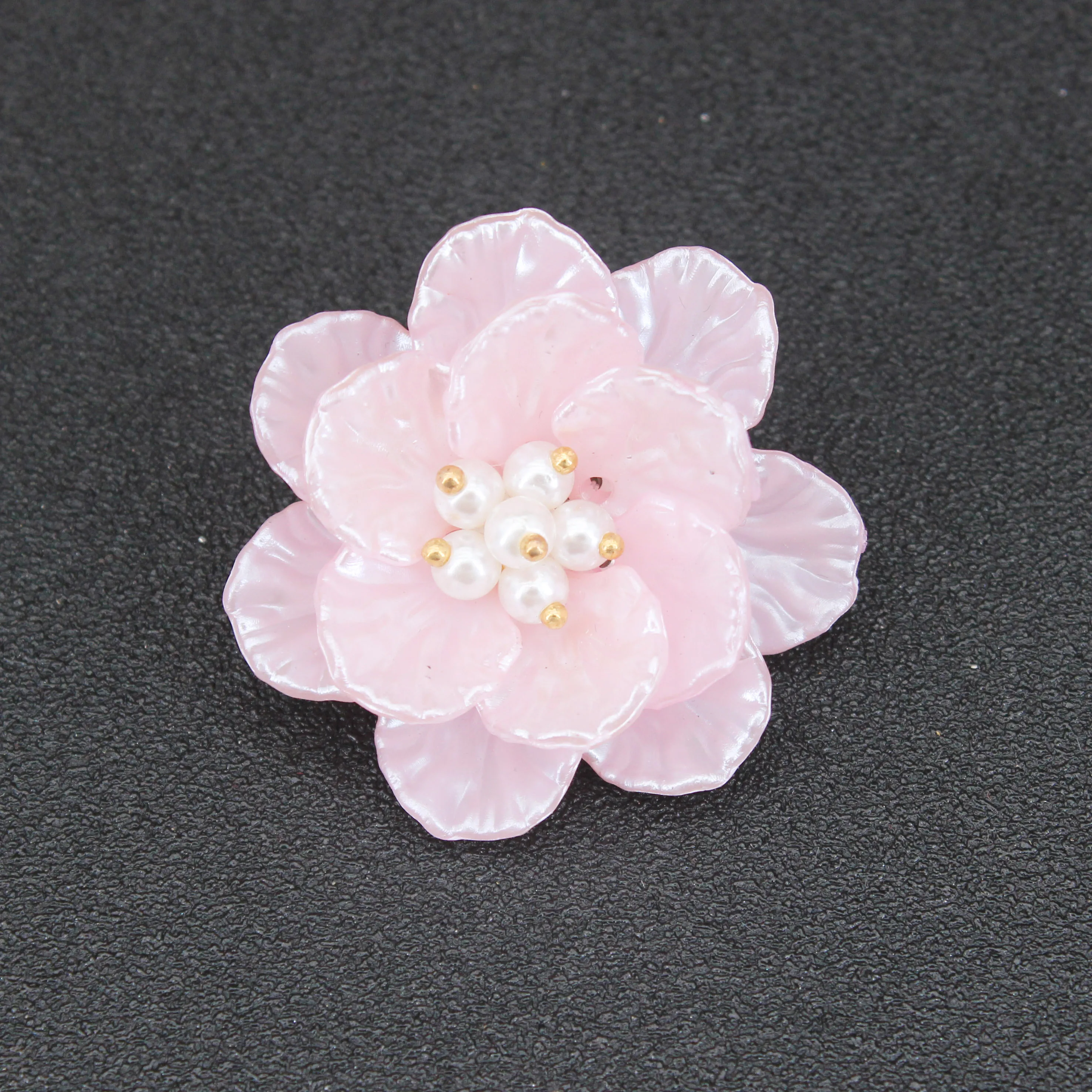 Очаровательная брошь в виде цветка булавка бусин с кристаллами для корсета