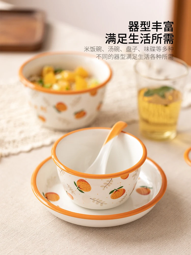 

Ramen Bowl Dessert Rice Japanese Ceramic Mixing Bowl Noodles Dishes Tableware Cute Ceramic Rice Bowl Soup Bowl Cups Household