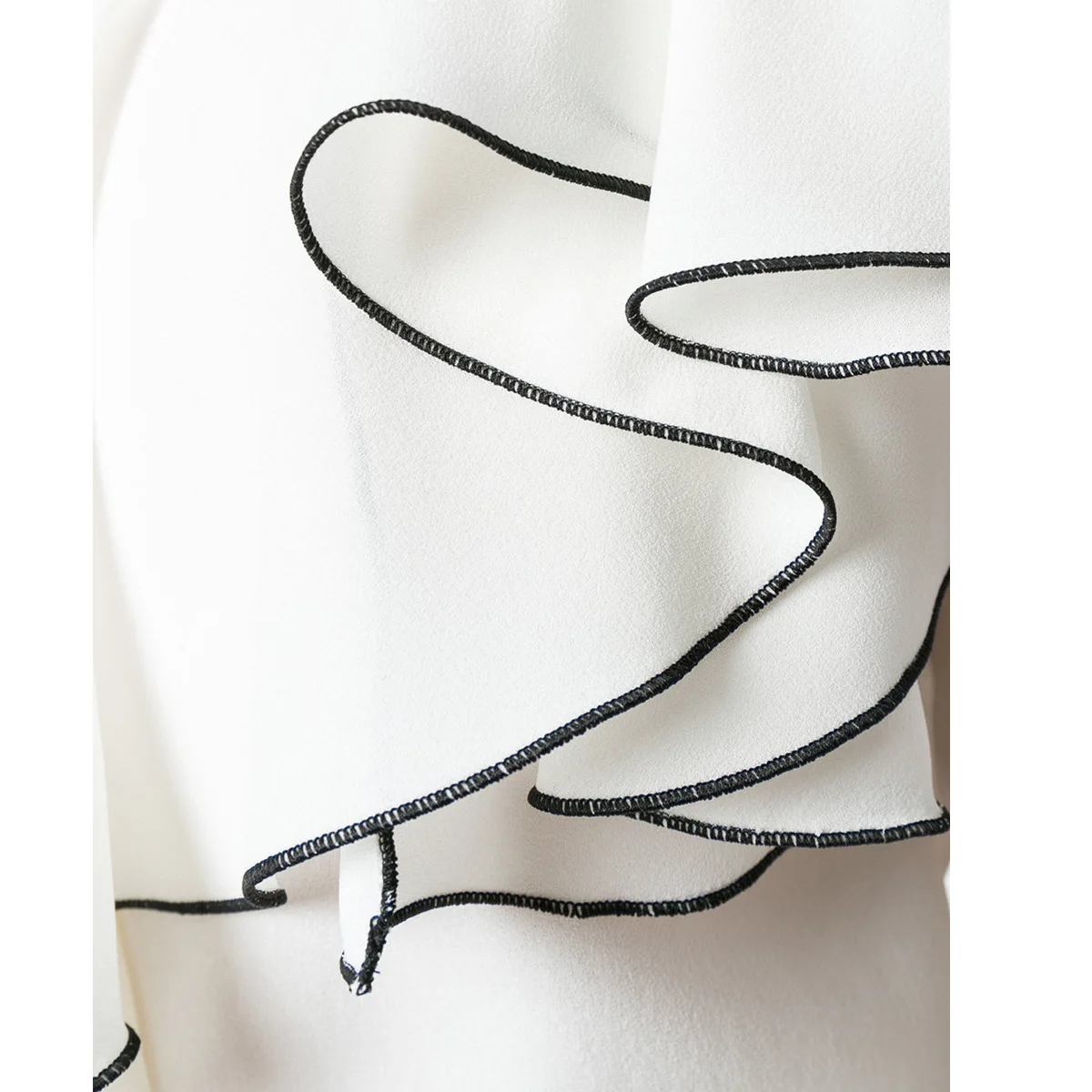 

Summer New Lotus Leaf Sleeveless Jacket V Chiffon Shirt Woman femme blouse women tops