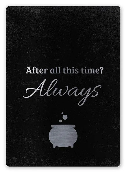 

After All This Time Always Retro tin sign nostalgic ornament metal poster garage art deco bar cafe shop