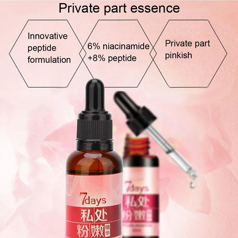 Многофункциональная розовая капельная эссенция Подмышечная влагалище Уход за