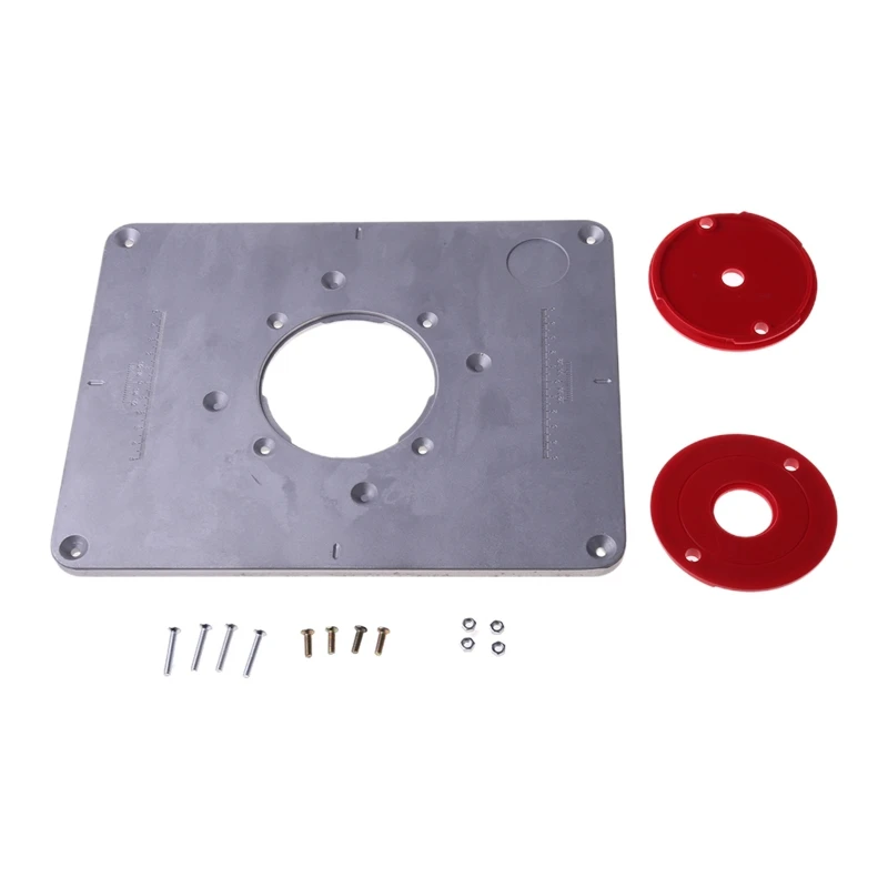 

Aluminum Router Table Insert Plate Trimmer Engraving Machine Woodworking Bench