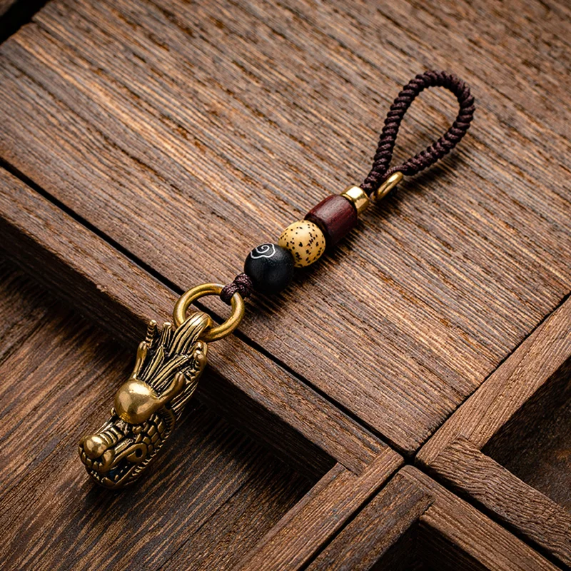 Металлические подвески для автомобильных ключей латунный брелок с головой