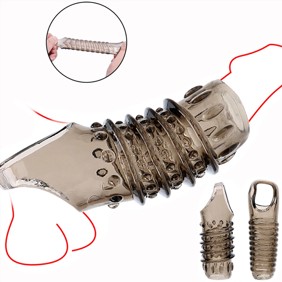 сексигрушки игрушки для взрослых18 член Силиконовые расширительные втулки