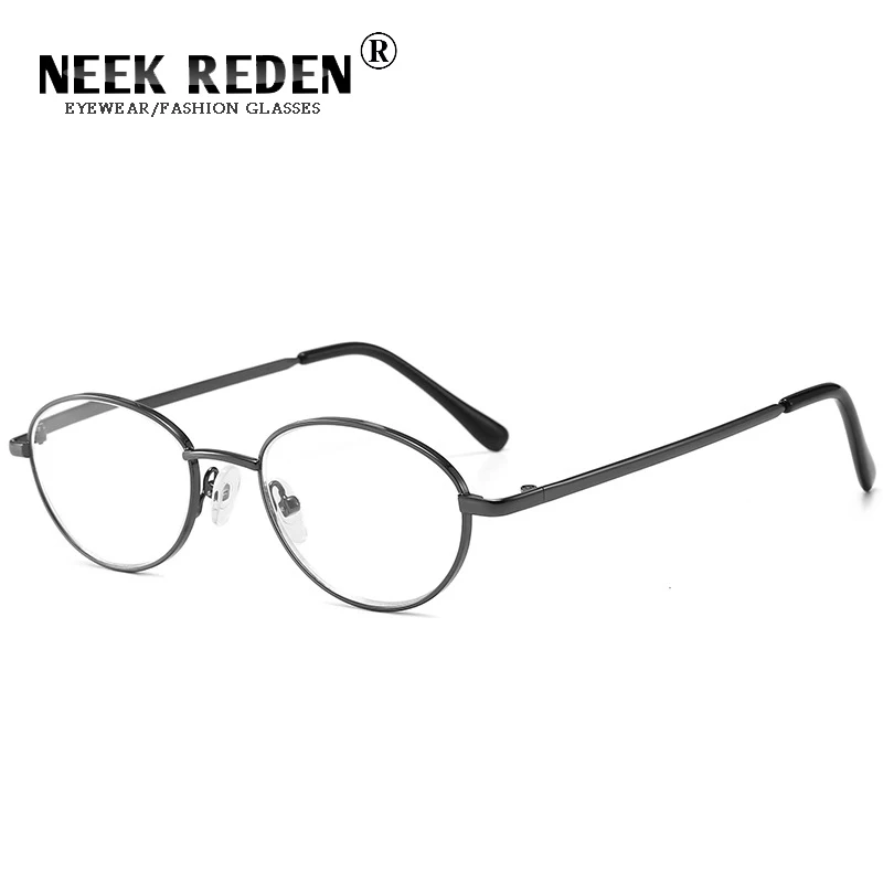 Металлический каркас Для мужчин очки для чтения ретро антибликовыми свойствами
