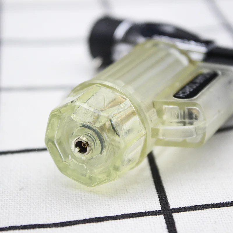 Мини бутановый струйный факел для сигарет защита от ветра зажигалка пластиковый