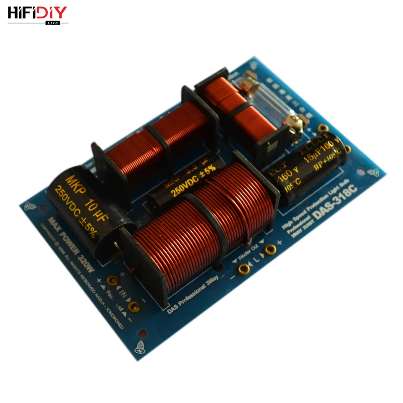 Высокочастотный динамик HIFIDIY DAS-318C 3 Way (динамик + Средний бас) HiFi Professional speaker s audio