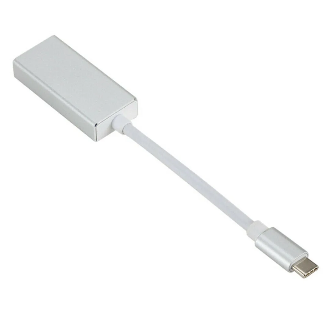 Mini Display Port металлический пластиковый адаптер конвертер кабель Type-C USB 3 1 для