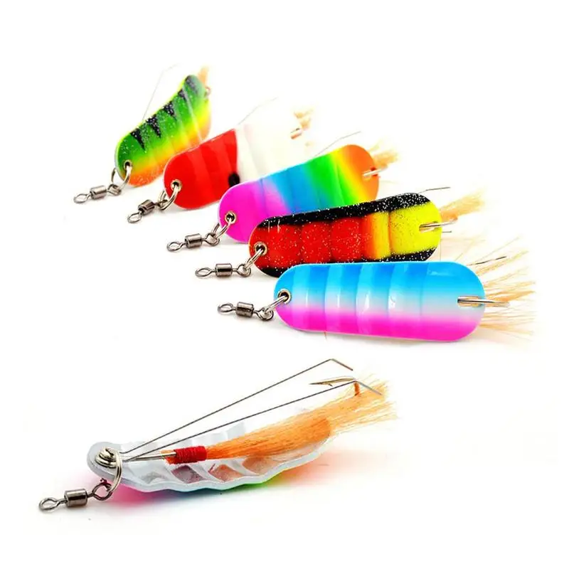 Новая зимняя Рыболовная Снасть в форме рыбы приманка миниатюрный металлический