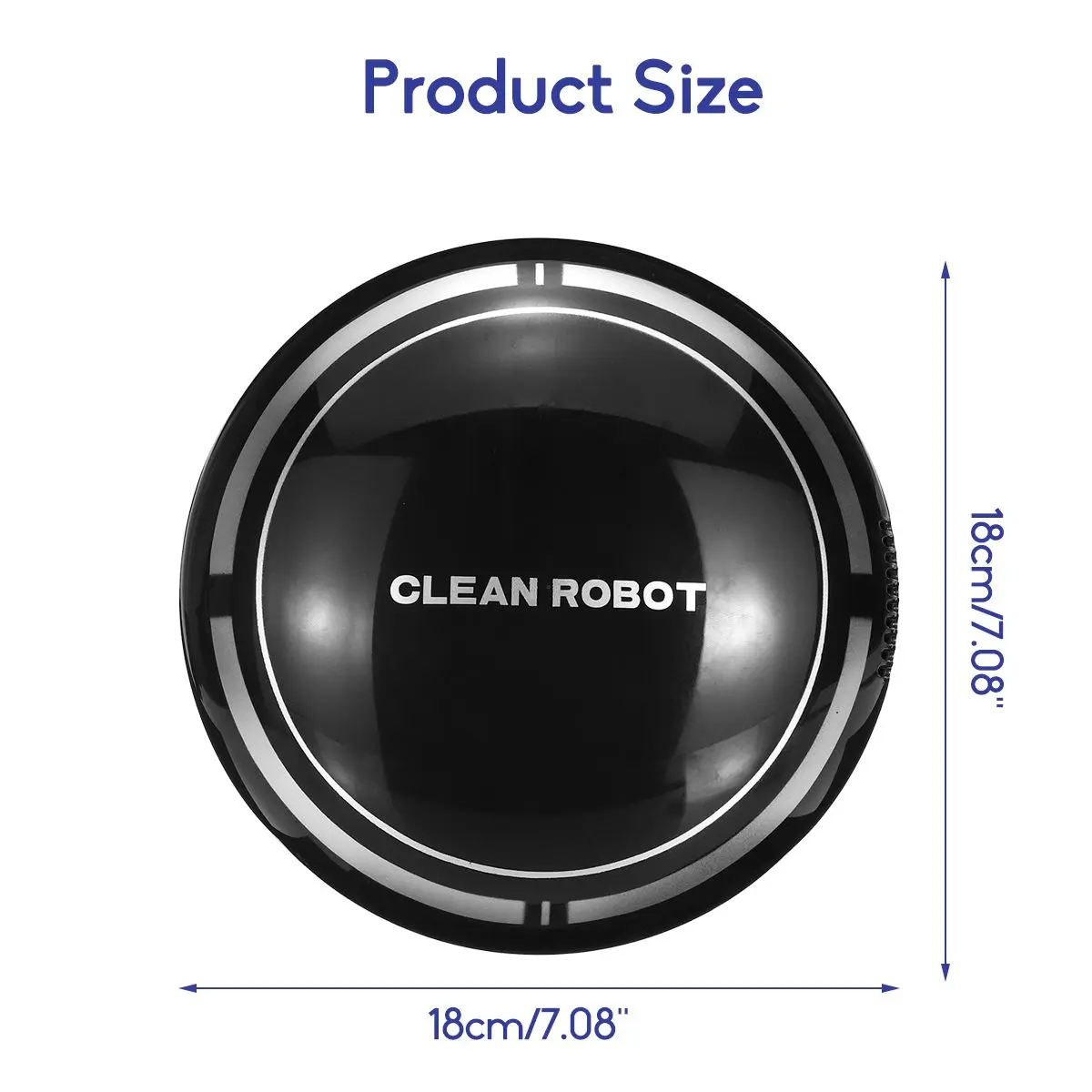 

Rechargeable Robot Vacuum Cleaner Intelligent Floor Sweeping Dust Catcher Smart Automatic Robot Cleaning Machine For Home