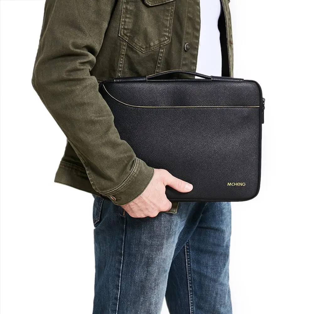 Водонепроницаемый ударопрочный Модный чехол из ПУ для ноутбука 10 13 14 156 дюймов