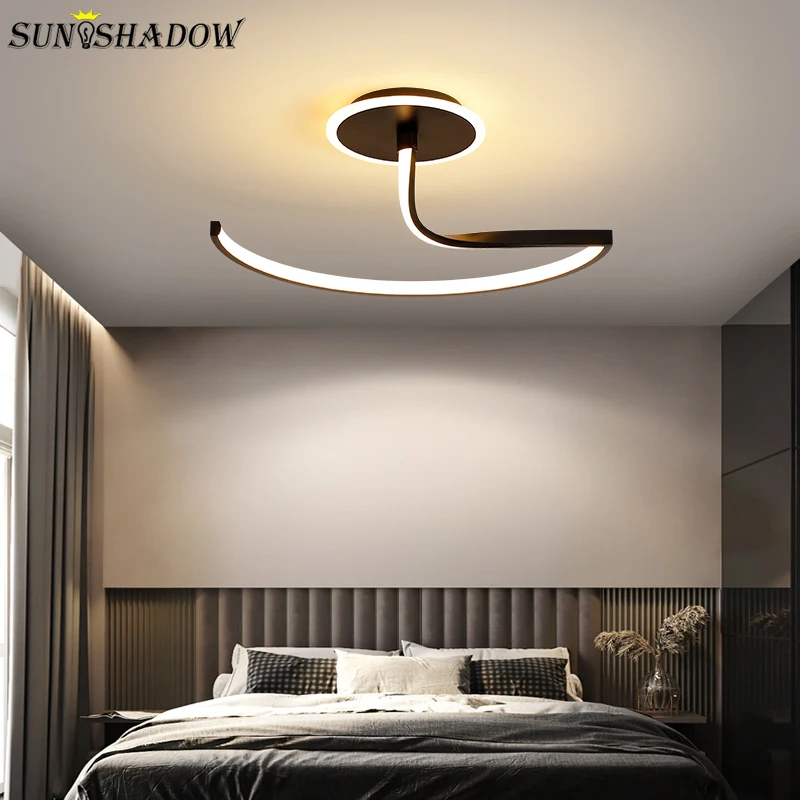 

Минималистичный современный светодиодный потолочный светильник, внутреннее освещение для гостиной, спальни, кухни, столовой, коридора