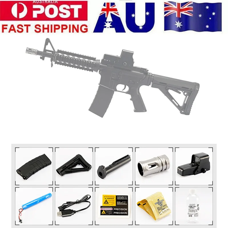 ZhenDuo Toys Mag-Fed игрушечный пистолет Gen8 M4A1 гелевый шар бластерный игрушечный пистолет для улицы для детей детские подарки