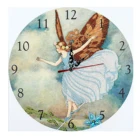 Часы с алмазной вышивкой 35 х35 см, часы с птицей и луной, Алмазная мозаика 5D, распродажа, алмазная живопись сделай сам, Настенная Наклейка Стразы