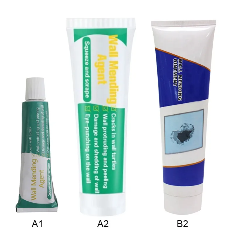 250g Wall Repairing Ointment Universal Mending Paste Repair Cream Grout Beautiful Sealant for Cracked Peeled Holes Wall+Scraper |