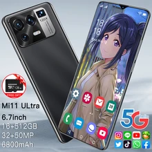 Versão global mi11 ultra 16gb 512gb 6800mah 5g 6.7 Polegada telefone celular 10 núcleo celular 4g lte smartphone rede (4)