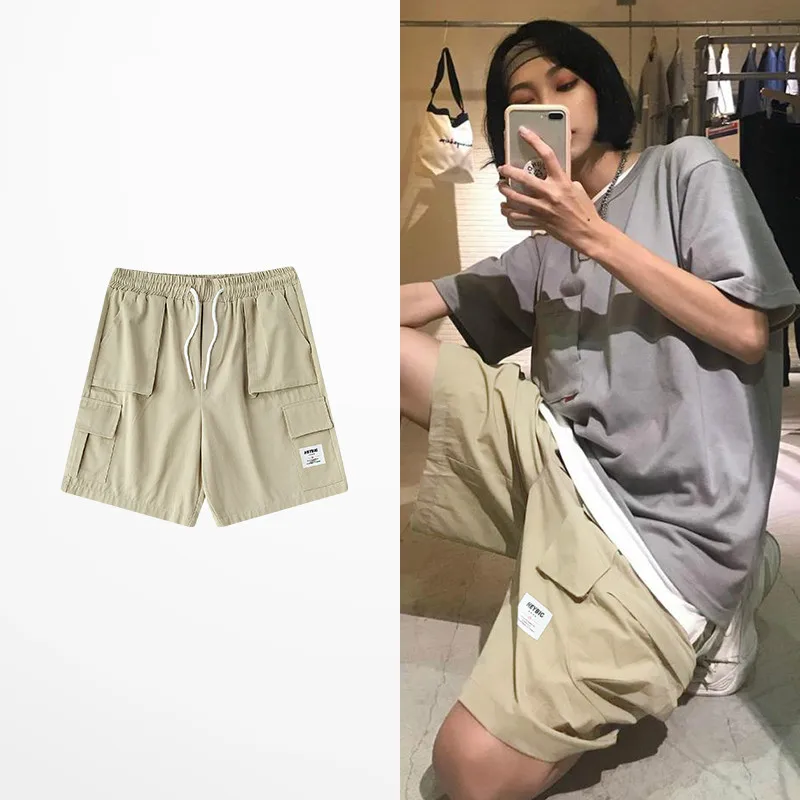 Свободные дышащие спортивные шорты цвета столкновений для мужчин и женщин