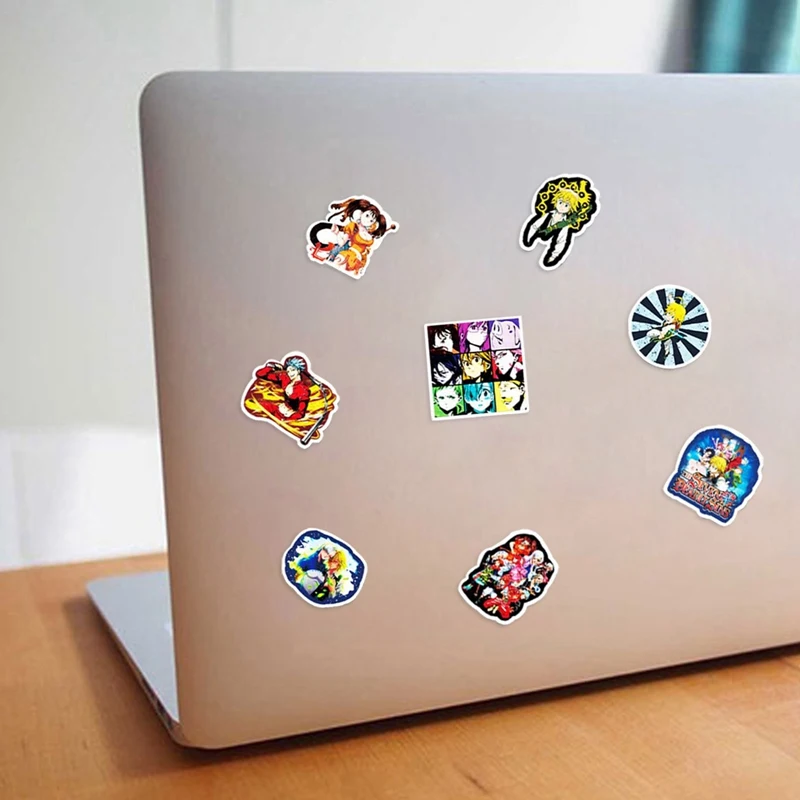 

50 Pieces of Japanese Manga The Seven Deadly Sins Cartoon Stickers Anime Peripheral DIY Decoration Accessories