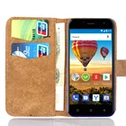 Флип-чехол 6 видов цветов Vertex Impress Luck L120 специальный кожаный модный винтажный роскошный защитный чехол для телефона 100%