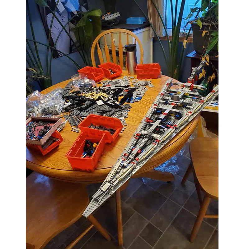 Lepining Star Wars 05028 набор Execytor супер Звездная модель эсминца строительный комплект