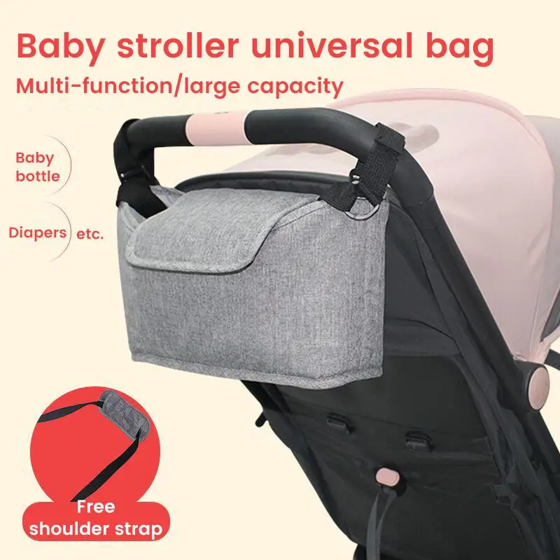 

Сумка для детской каретки, сумка для хранения, подвесная сумка, многофункциональная вместительная сумка для хранения, сумка для детской кар...