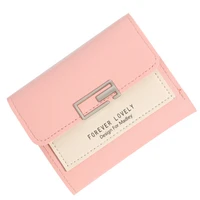 small wallets for female printing zipper purses short money bags cute mini card holder women leather coin pockets monedero mujer