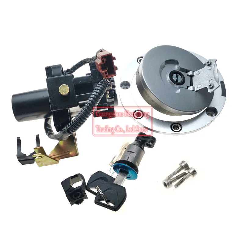 Переключатель зажигания мотоцикла газовая крышка топливного бака замка сиденья