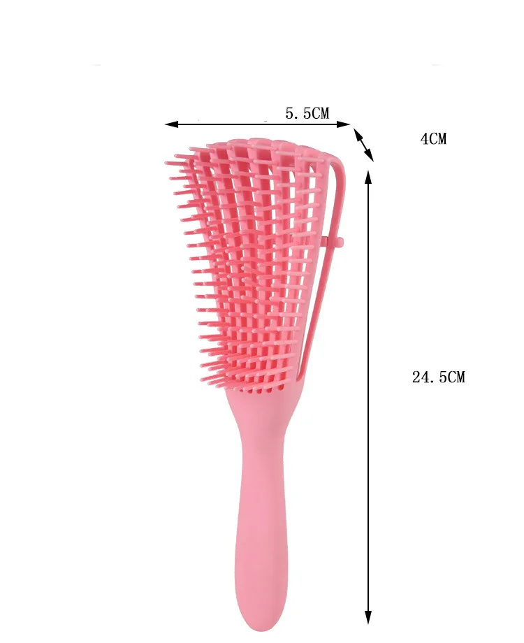 

Adjust Hair Brush Scalp Massage Comb Detangle Hairbrush Comb Health Care Comb for Salon Hairdressing Styling Tools