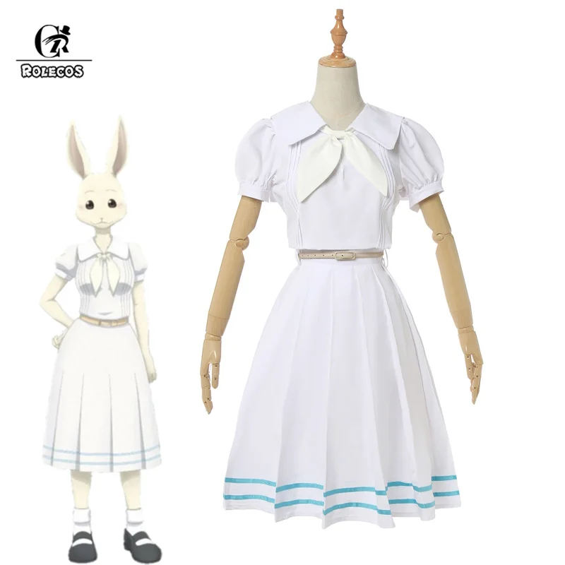 ROLECOS аниме Beastars карнавальный костюм Хару косплей для женщин школьная форма