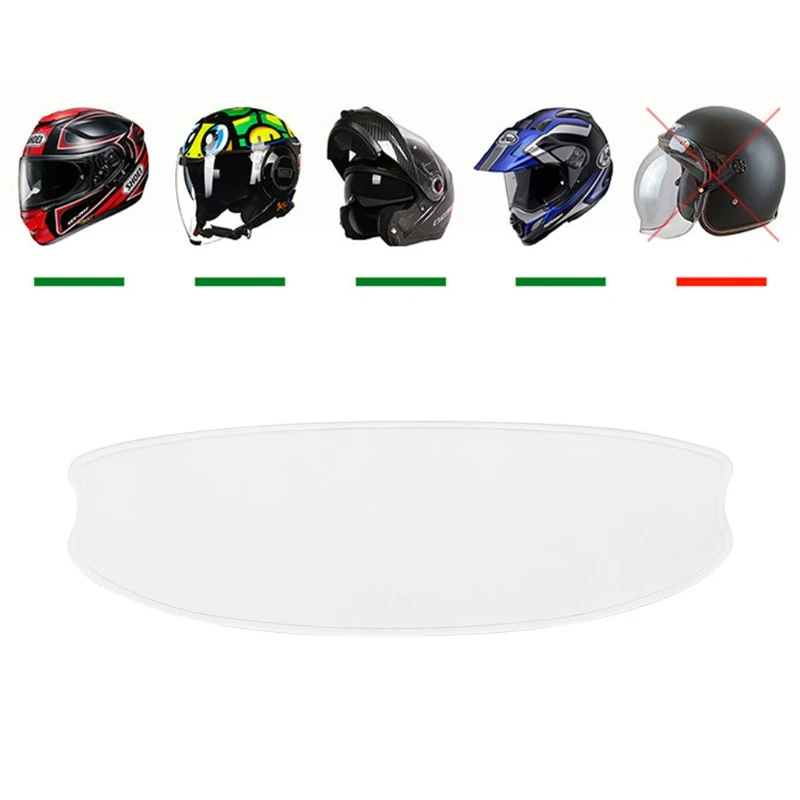 

2021 New High quality Anti-Fog Patch Film Clear Universal Lens Film For Motorcycle