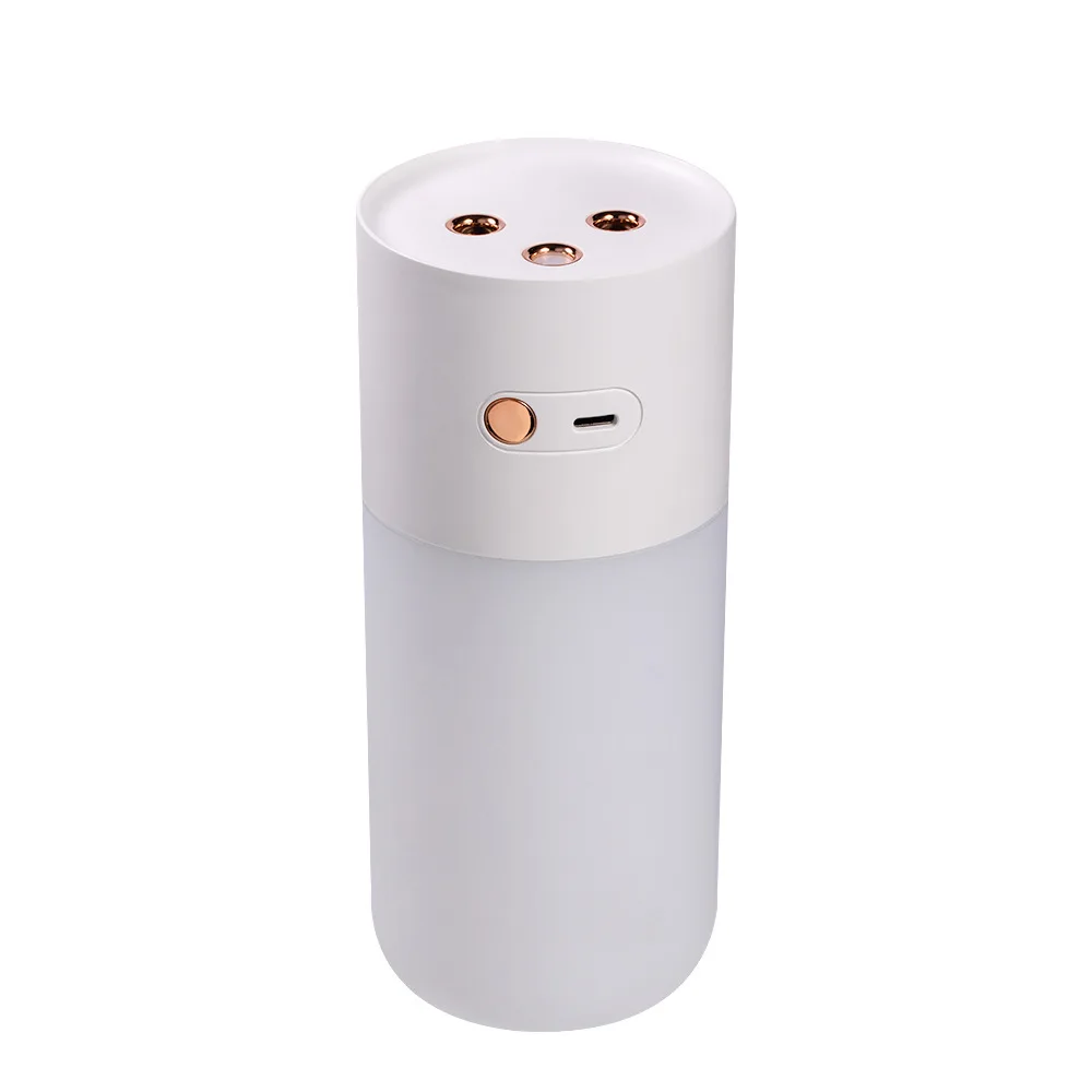

2 Nozzles Wireless Air Humidifier Portable Aroma Diffuser 2000mAh Battery Rechargeable Humidificador Essential Oil Humidificador
