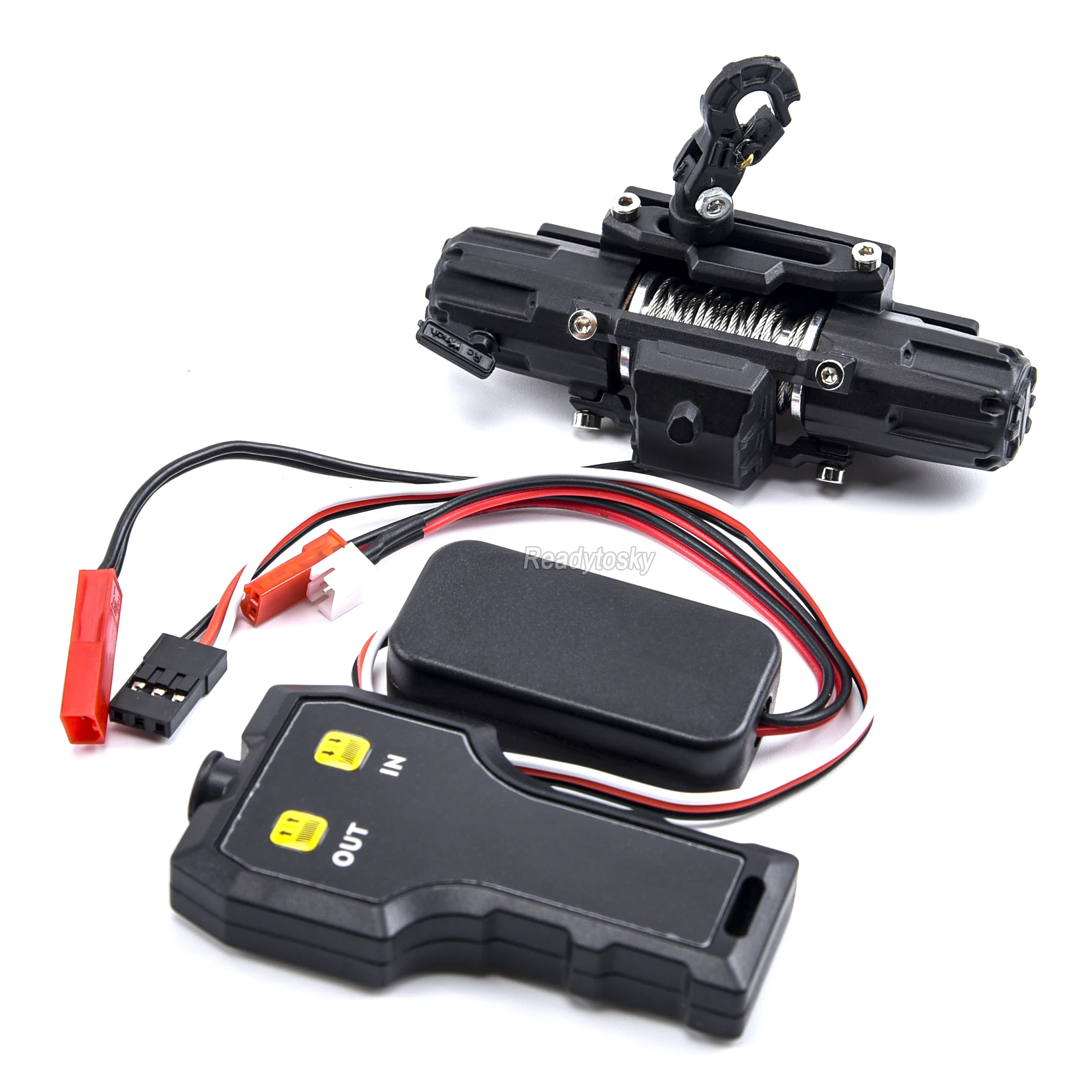 Беспроводная Автоматическая лебедка с двойным мотором пульт дистанционного