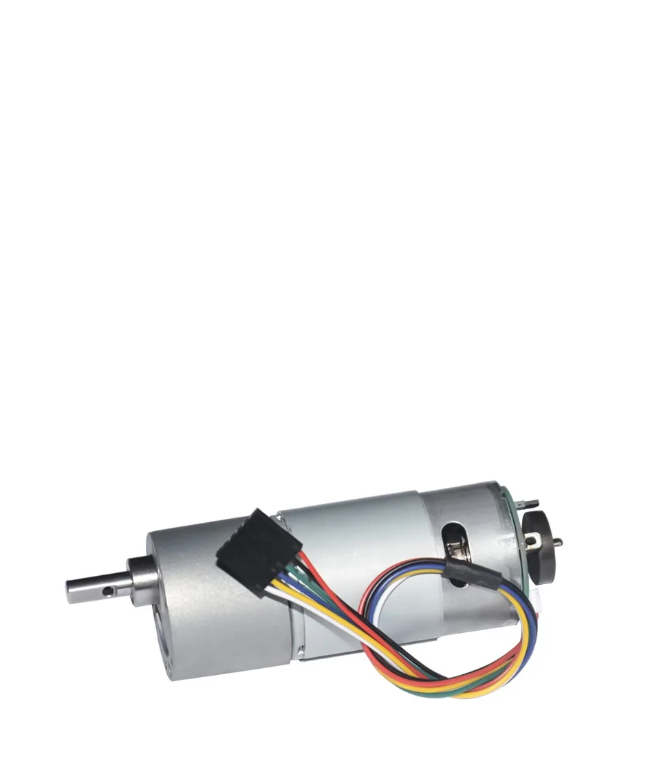 37GB555H DC Шестерни Мотор 12V 24V 10/18/30/55/85/120/170/280/500/900 об/мин двусторонний Регулируемый DC Шестерни двигатель с датчиком для "сделай сам"