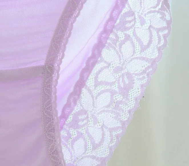 4 шт./упаковка женские кружевные трусы из натурального шелка | Женская одежда