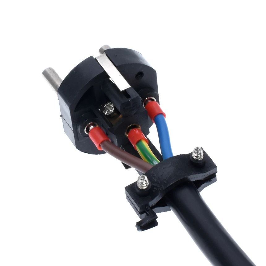 Удлинитель питания переменного тока французский Европейский штекер Schuko гнездо