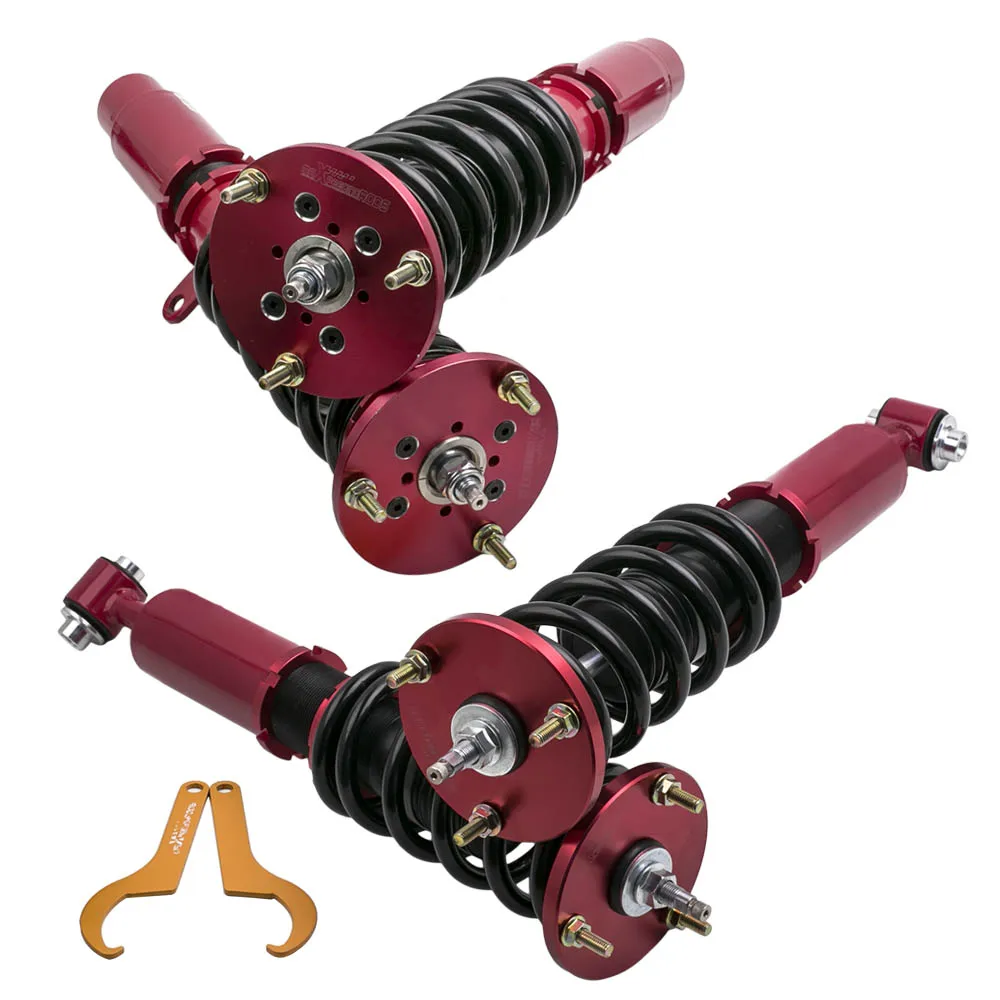 Комплект Coilover для BMW 5 серии E60 Sedan 2004-2010 Adj демпфер 525i 530i 535i 550i передний x2 + задний